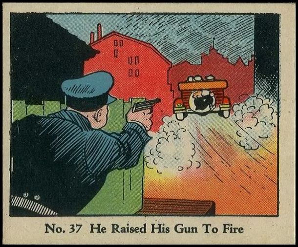 37 He Raised His Gun To Fire